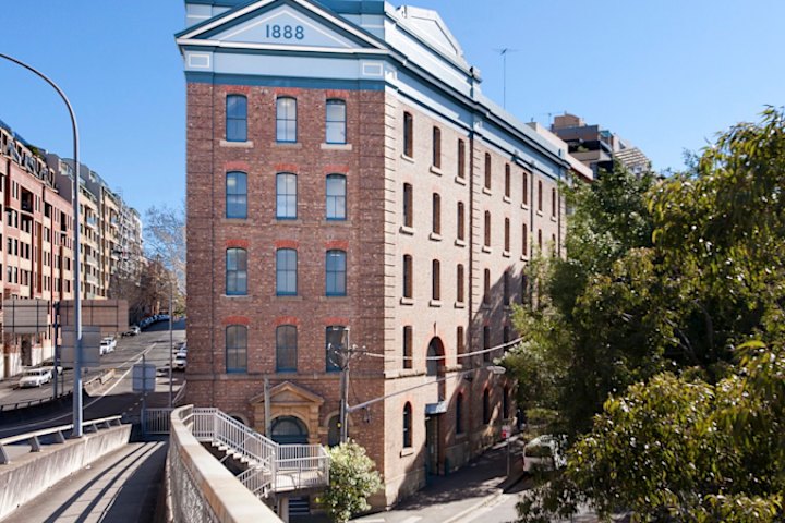 The heritage-listed hotel was originally a wool store built in 1888.