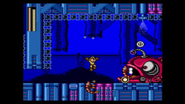 Mega Man 1–3 originally appeared on the Nintendo Entertainment System. The Sega versions feature updated graphics and sound.