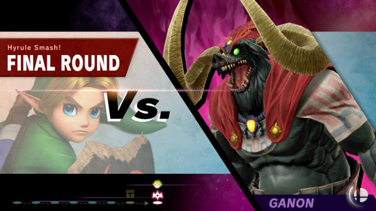 Classic mode features a little story for each character, told entirely in the medium of Smash battles.