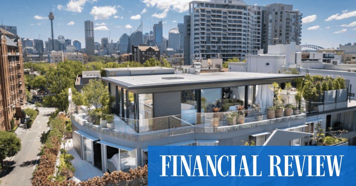 afr.com - Bonnie Campbell - Meet the couple who turned airspace into a $13.4m penthouse