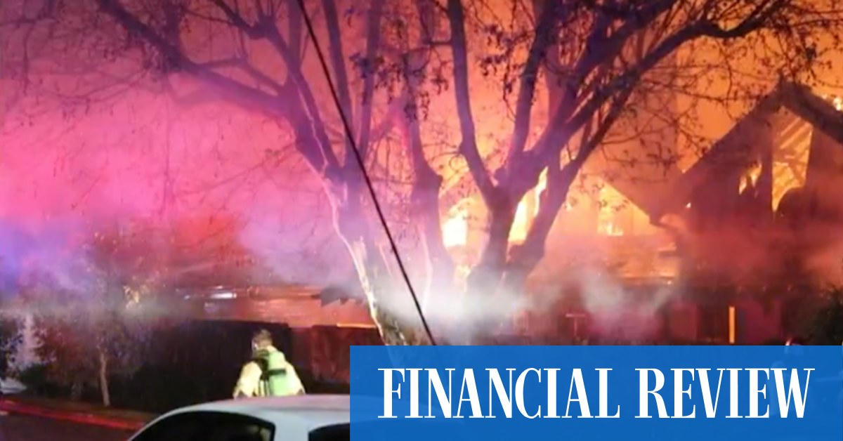 Le manoir de 24 millions de dollars du magnat chinois à Sydney détruit par un incendie