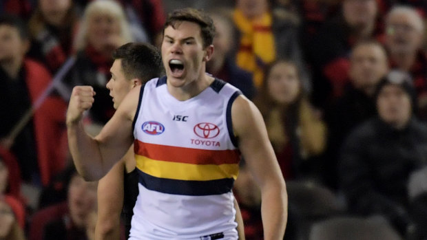Adelaide's Mitch McGovern wants to join Carlton.