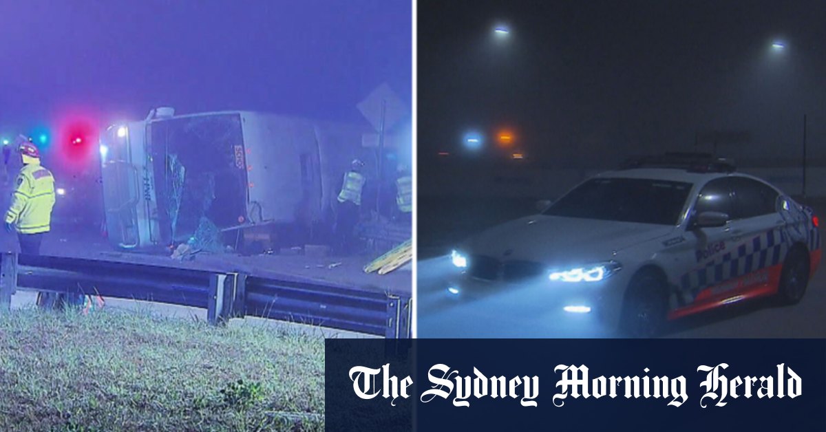 Hunter Valley bus crash Brett Button