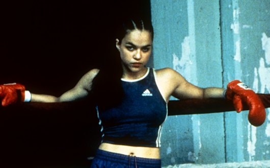 Michelle Rodriguez in Girlfight.