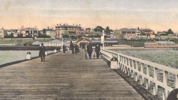 St Kilda Pier and Esplanade, 1905. 