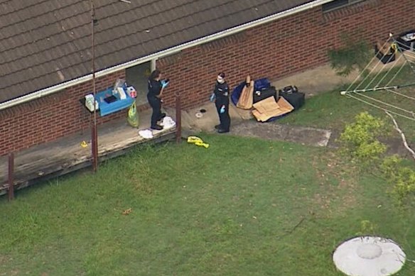 Police suspect on Friday morning 