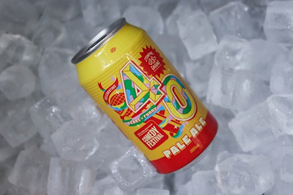 Stomping Ground's limited release pale ale for the Melbourne Comedy Festival.