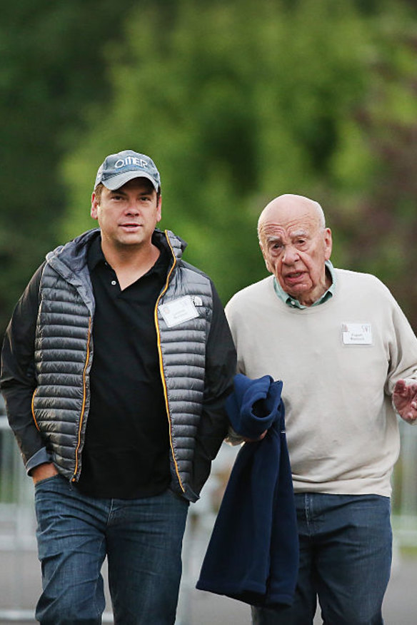 Lachlan Murdoch: the son rises