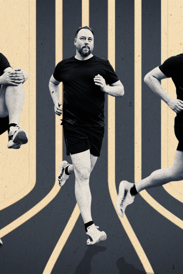 Konrad Marshall ran every day for a year.