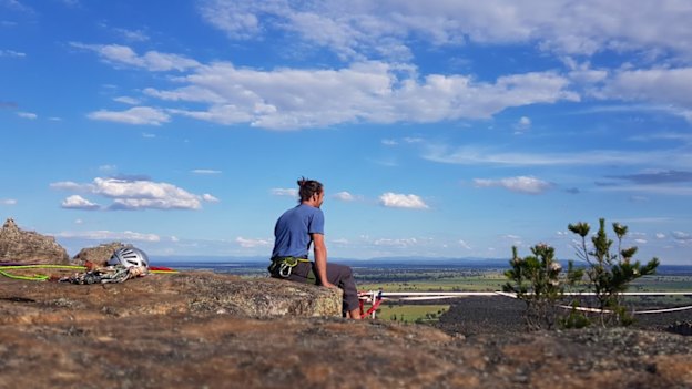 David Wegman now runs a retreat at Wartook, near the Grampians in Victoria.