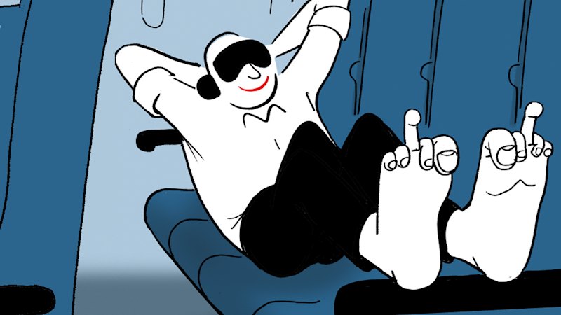 I got a first-class bed for an economy-class price – but I felt the glares of fellow travellers