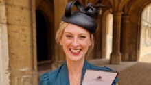 Catherine Hinwood received the OBE in 2023.