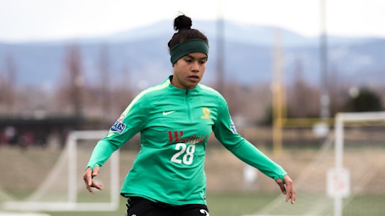 Concern: Mary Fowler has suffered an injury in training ahead of the World Cup.