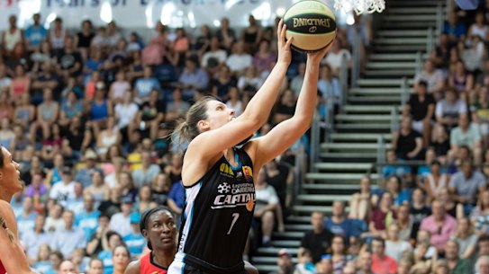 Capitals' Lauren Scherf. Photo: Sitthixay Ditthavong