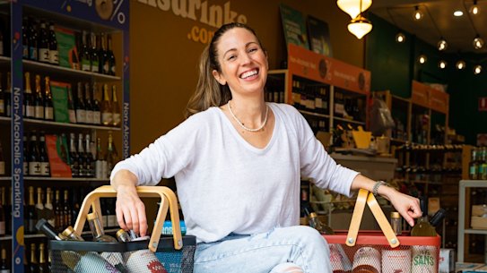 Irene Falcone, founder of non-alcoholic liquor store Sans Drinks