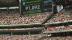 The MCG has reduced energy consumption by about 23 per cent.