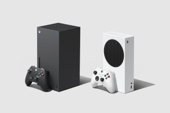 The Xbox Series X, left, and Xbox Series S are launching on Tuesday, November 10.