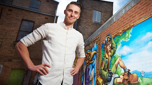 NSW Young Australian of the Year Jarrod Wheatley.