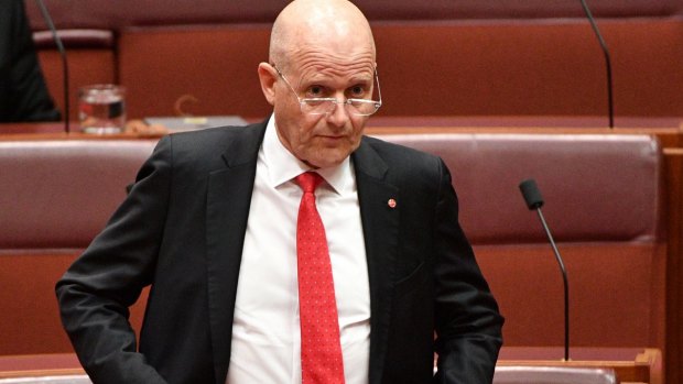 Senator David Leyonhjelm. 