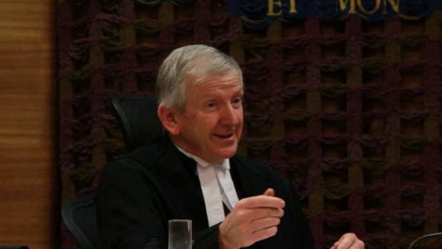Judge Roger Dive at Parramatta Drug Court.