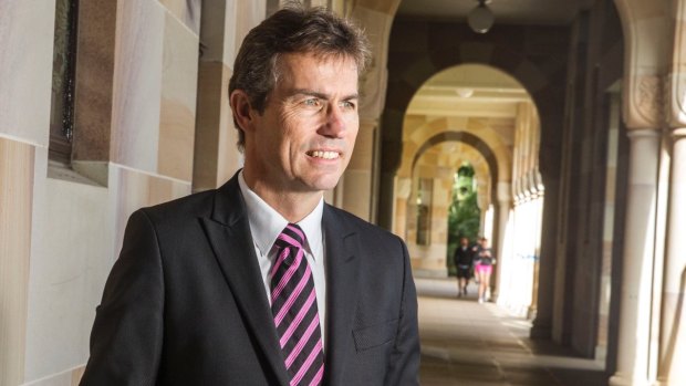 The University of Queensland's vice-chancellor Peter Høj is departing his $1.2 million job.