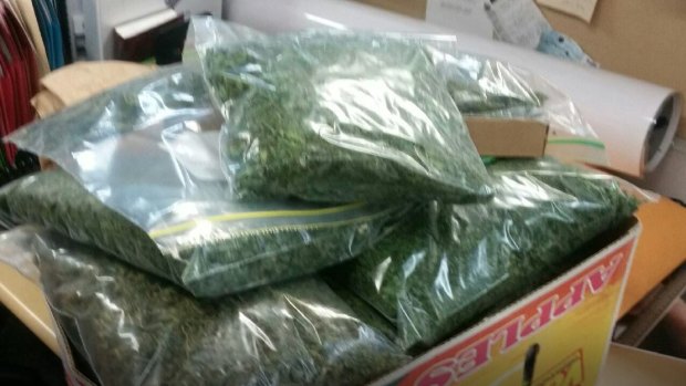 Queensland Police also seized more than five kilograms of cannabis on the Sunshine Coast as part of a separate operation.