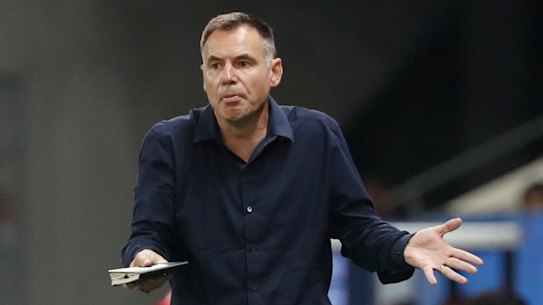 Matildas coach Ante Milicic was emotional after the loss to Norway.