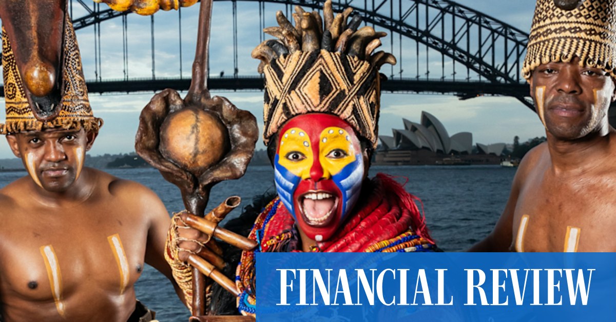 A software program is behind the shrinking size of pit orchestras in musicals such as The Lion King, even as state governments continue to subsidise the tours.