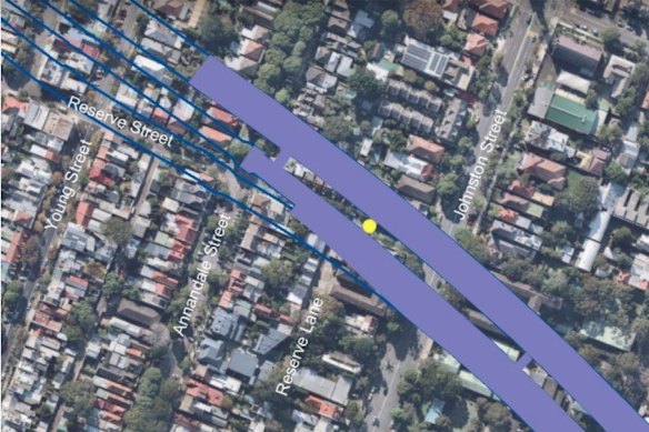 The controlled blasting trial will take place on Reserve Street, as construction on the M4-M5 link tunnels forges ahead in surrounding streets. 