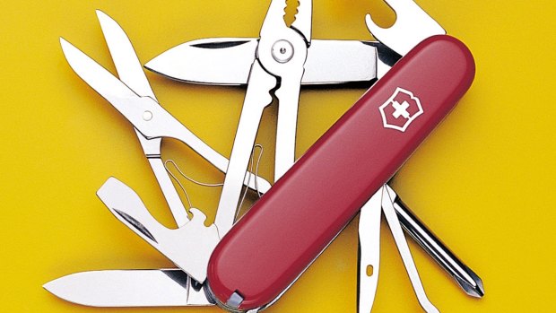 Swiss army knife goes blade-less as weapon rules tighten