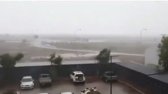 Cyclone Veronica closed operations right across the Pilbara.