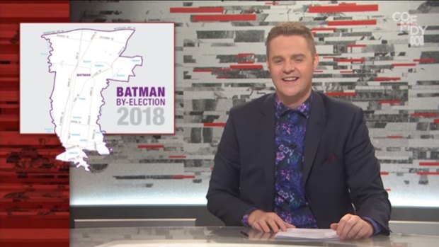 Tonightly with Tom Ballard was investigated by the broadcasting watchdog over this sketch on the Batman by-election. 