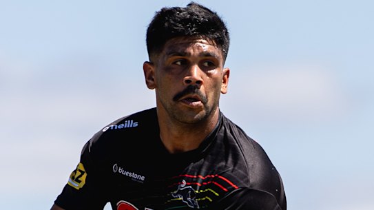 Back In Black: Tyrone Peachey is excited to be back at Penrith.