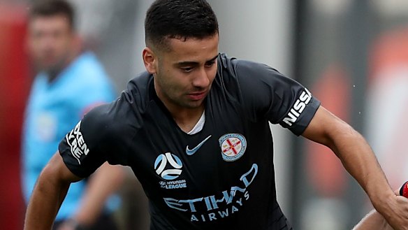 Ramy Najjarine of Melbourne City.