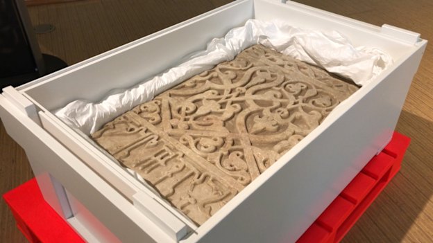 Almost 100 pieces of Ghazni marble
vanished from Afghan government hands during the civil war. 