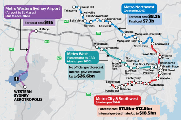 Each of Sydney’s metro stations is a candidate for higher-density development in the vicinity.