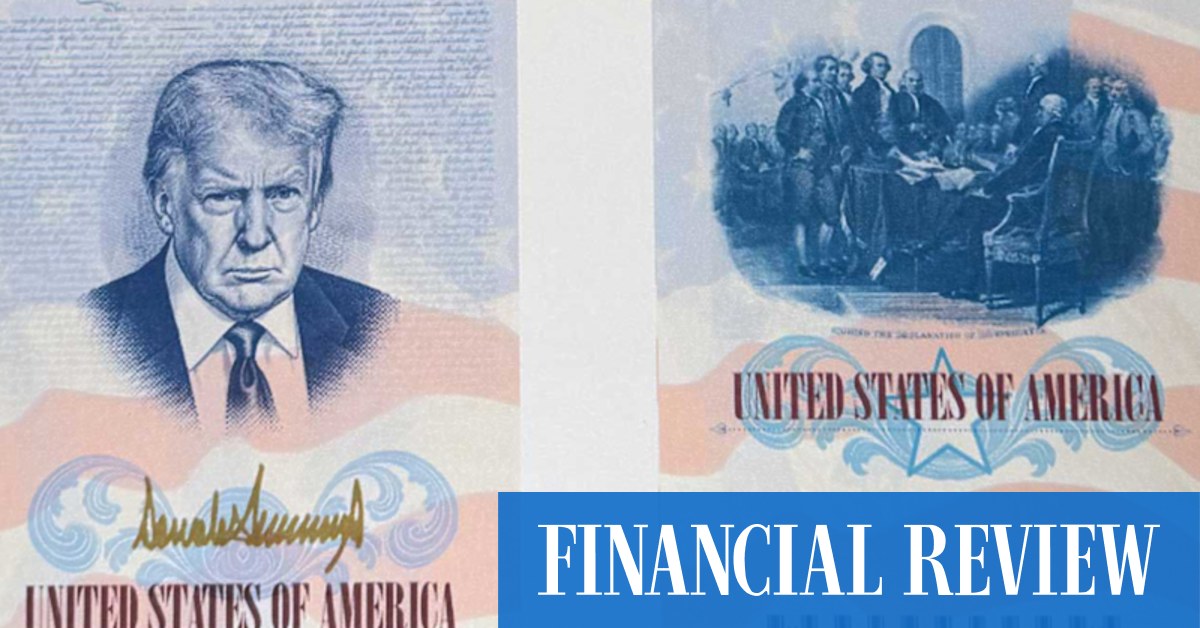 US to put Donald Trump’s face on passports