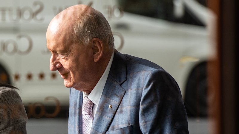 Alan Jones trial as it happened: ‘Complainant C’ has emotional outburst during cross-examination after suggestions of fabricating allegations as indecent assault, sexual touching trial continues