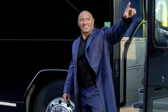The man who would (maybe) be president: the real Dwayne Johnson.