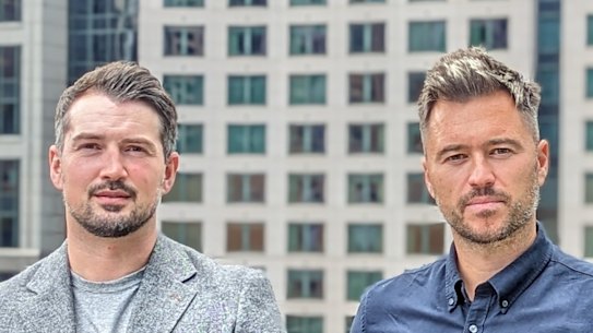 ORCA Search’s co-founders and managing partners Rhys Horton (left) & Co-Founder Shaun Stevens(right). Horton says rates for business analysts have increased in the last two years.