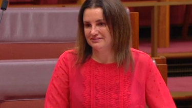 Cuts to welfare moved Jacqui Lambie to tears in 2017.