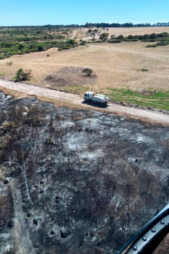 By the time the fires were brought under control, 19 properties had been lost