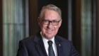 ANZ chairman David Gonski was at Rockpool in Sydney on Tuesday for Adara Partners. 