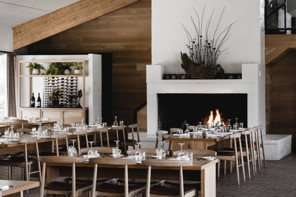 The Muse restaurant at Mitchelton winery. 