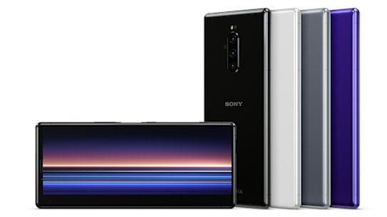 The Xperia 1 is an unusually tall phone.