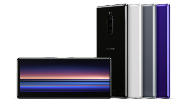 Sony's Xperia 1 is a very tall and skinny phone with a 4K HDR OLED