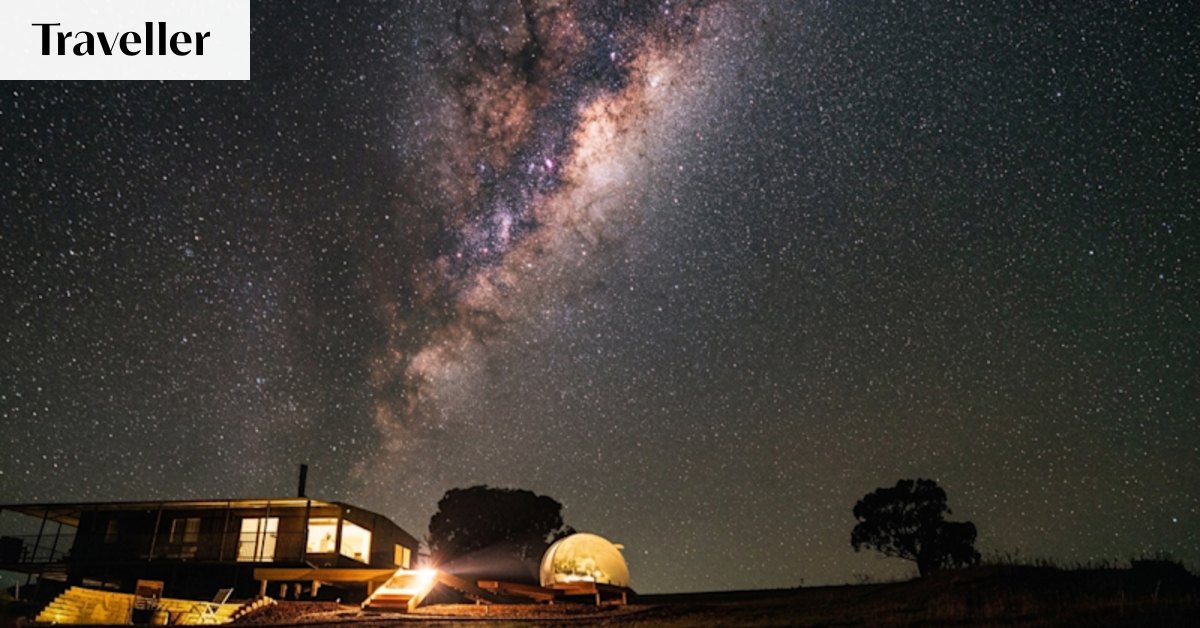 Even clouds couldn’t dampen the wonder of this luxe stargazing retreat