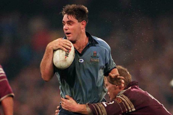 Brad Fittler can only marvel at the physical shift of Origin since his playing days.