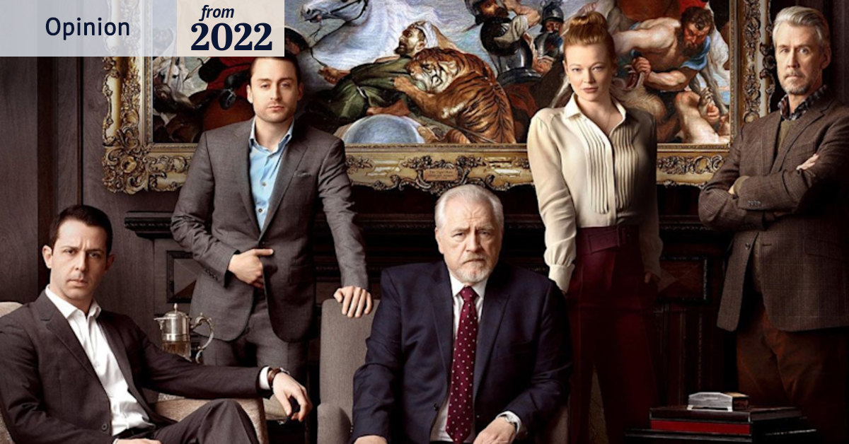 Succession is compulsive viewing - but for all the wrong reasons