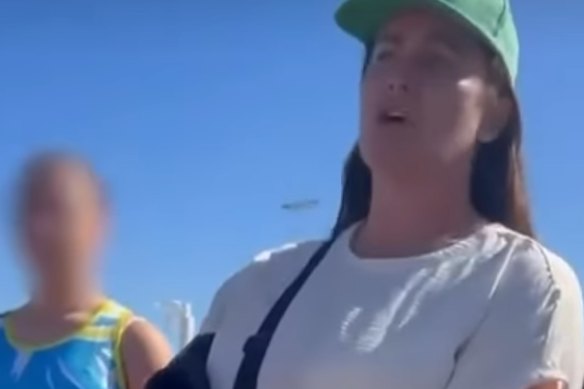 Jody Scarcella allegedly made antisemitic comments during a children’s netball match at Maroubra.